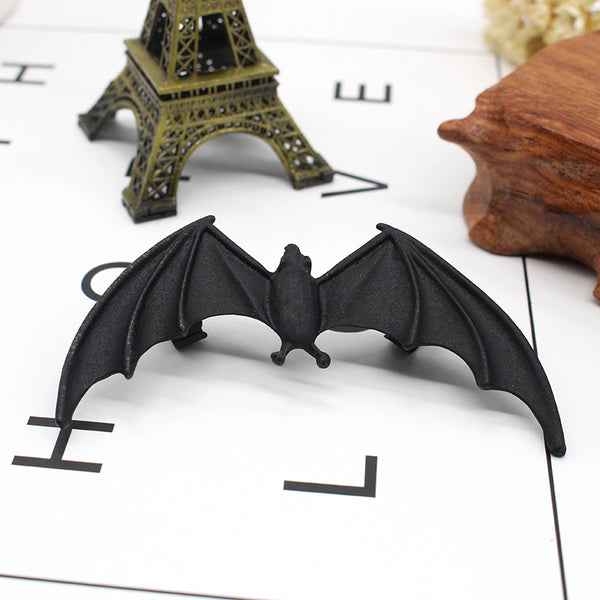 Gothic Punk Bat Earrings