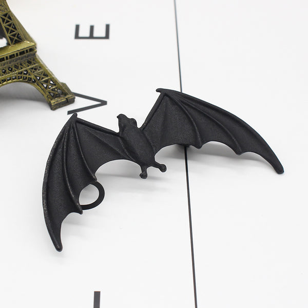 Gothic Punk Bat Earrings