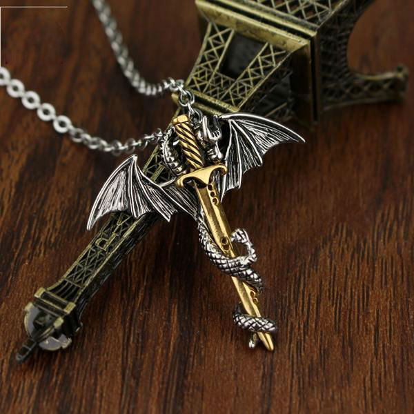 Anime Dragon Necklace