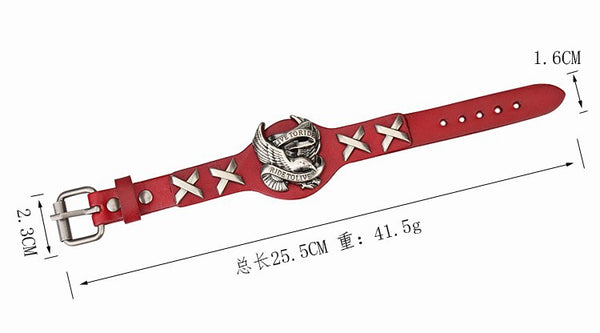 Cool Punk Harley Rider Bracelet