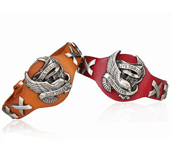 Cool Punk Harley Rider Bracelet