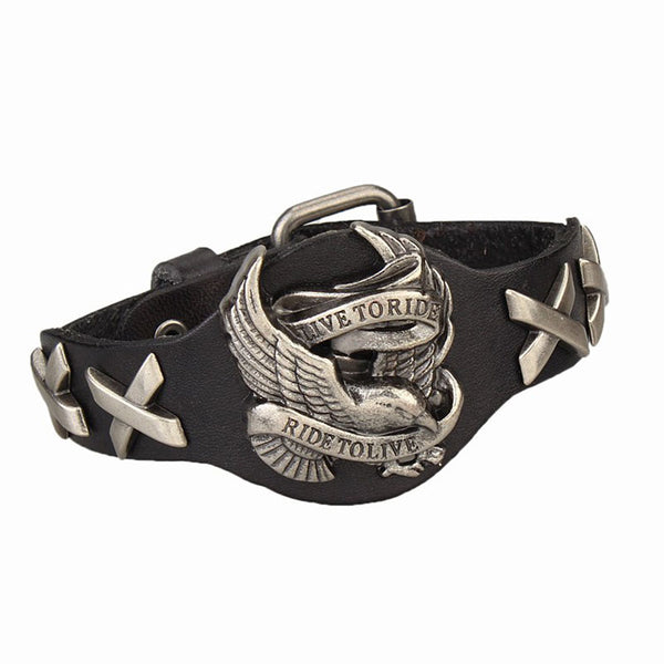 Cool Punk Harley Rider Bracelet