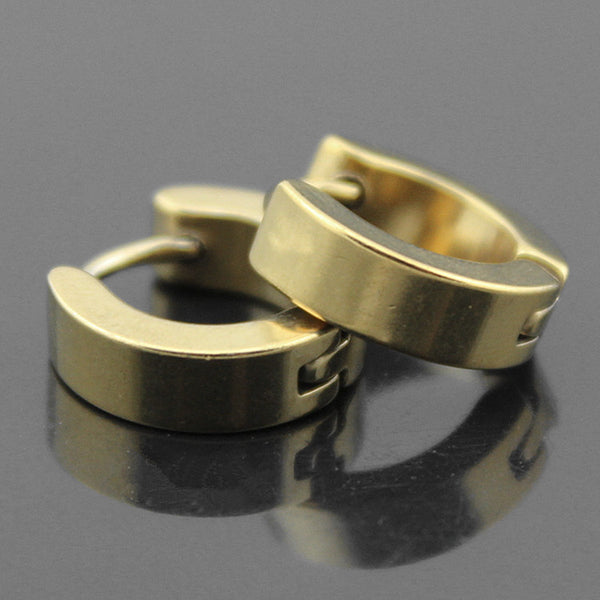 Neutral Hoop Earring