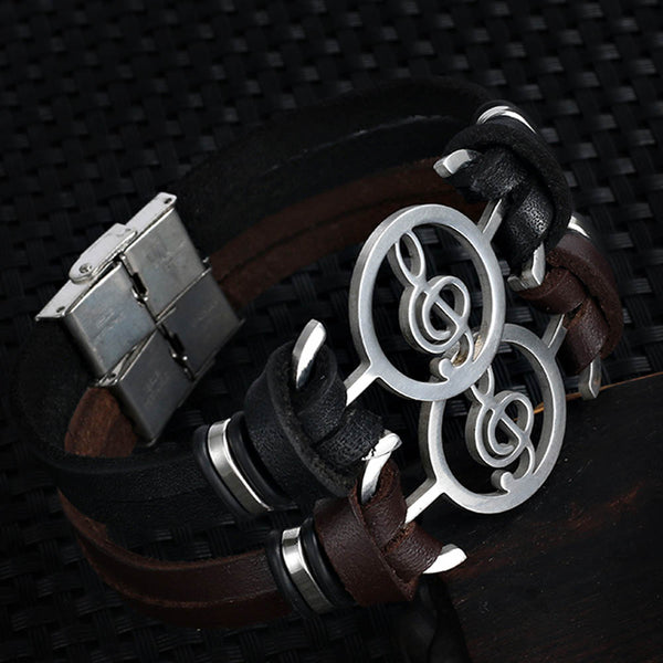 Musical Shape Punk Bracelet