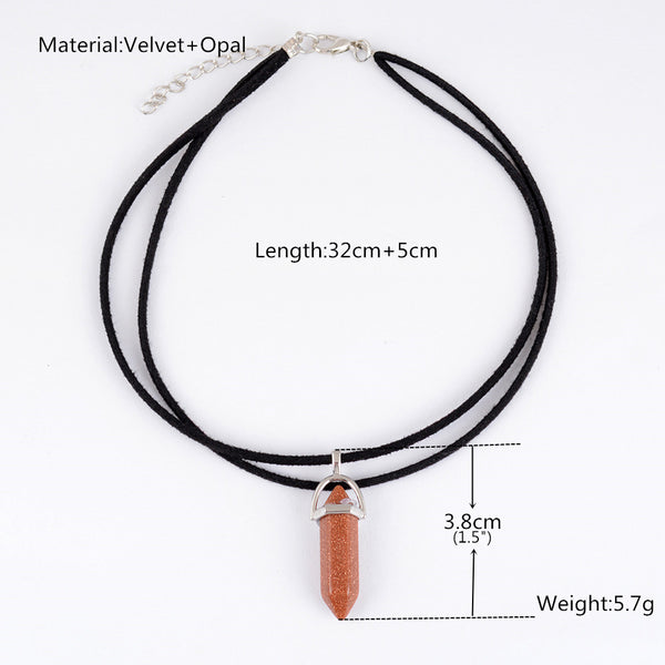 Double Layer Black Velvet Choker