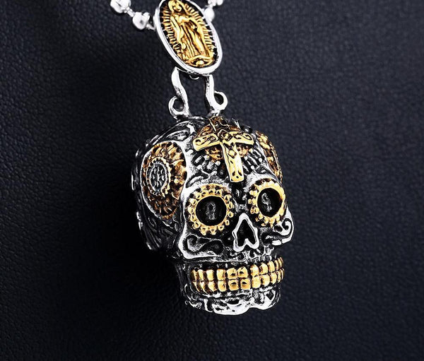 Hip Hop Skull Necklace
