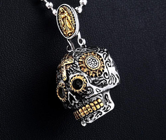 Hip Hop Skull Necklace