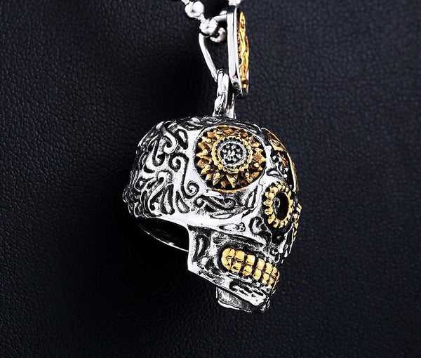 Hip Hop Skull Necklace