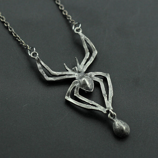Spider Crystal Necklaces