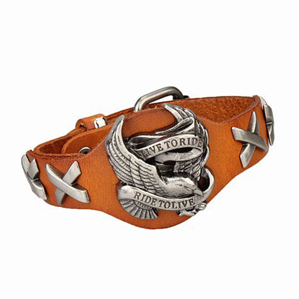 Cool Punk Harley Rider Bracelet