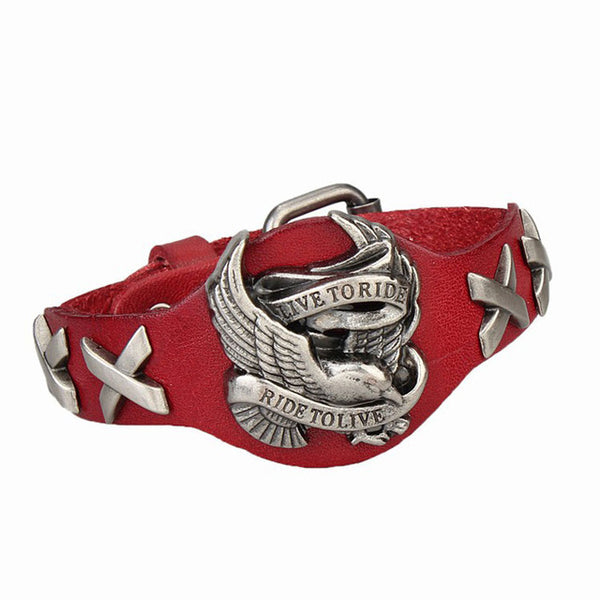 Cool Punk Harley Rider Bracelet