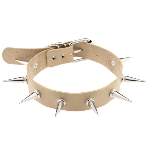 Black Spike Collar