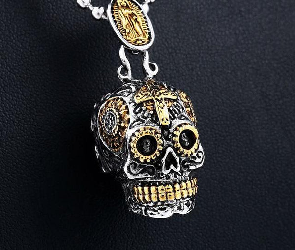 Hip Hop Skull Necklace