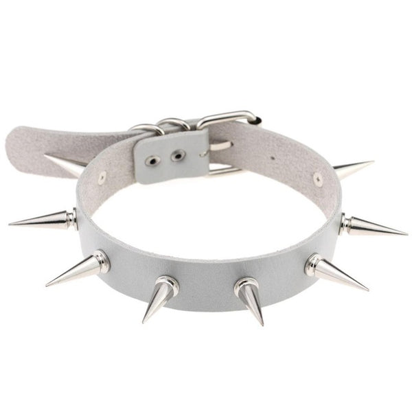 Black Spike Collar