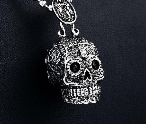 Hip Hop Skull Necklace